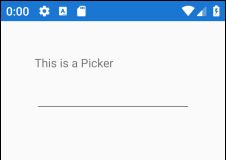 Xamarin.Forms Picker